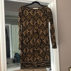 Snake Print dress. Worn once